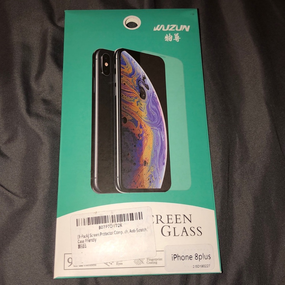 3 glass screen protectors